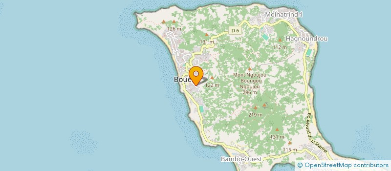localisation de l'entreprise ASSOCIATION MAHORAISE POUR L'ENSEIGNEMENT ET LA PROMOTION DE LA CULTURE ARABE (AMPECA) à BOUENI