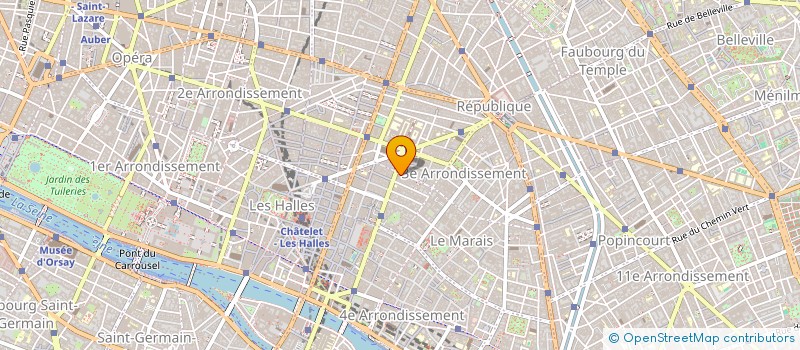 localisation de l'entreprise ASSOCIATION MAHU  PARIS