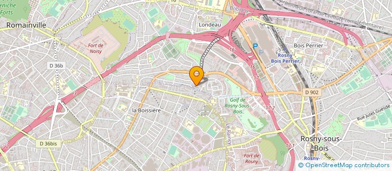 localisation de l'entreprise ASSOCIATION MAIN DANS LA MAIN à ROSNY-SOUS-BOIS
