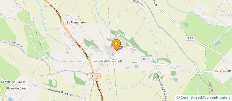 localisation de l'entreprise ASSOCIATION MAIN DE CONSOLATION à PUYGOUZON