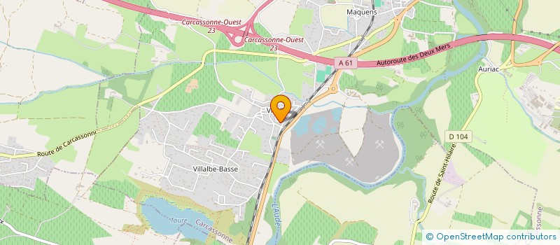 localisation de l'entreprise ASSOCIATION MAIN-JO DOJANG CARCASSONNE  CARCASSONNE