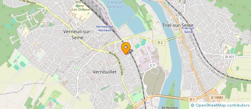 localisation de l'entreprise ASSOCIATION MAINS TENDUES DE VERNOUILLET à VERNOUILLET