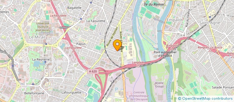 localisation de l'entreprise ASSOCIATION MAINTENANCE INDUSTRIEL SERVICES AND QUALITY à TOULOUSE