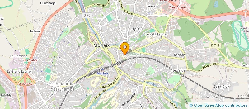 localisation de l'entreprise ASSOCIATION MAION ET WENN à MORLAIX