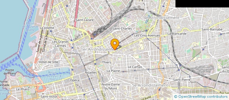 localisation de l'entreprise ASSOCIATION MAIROL COMPAGNIE à MARSEILLE