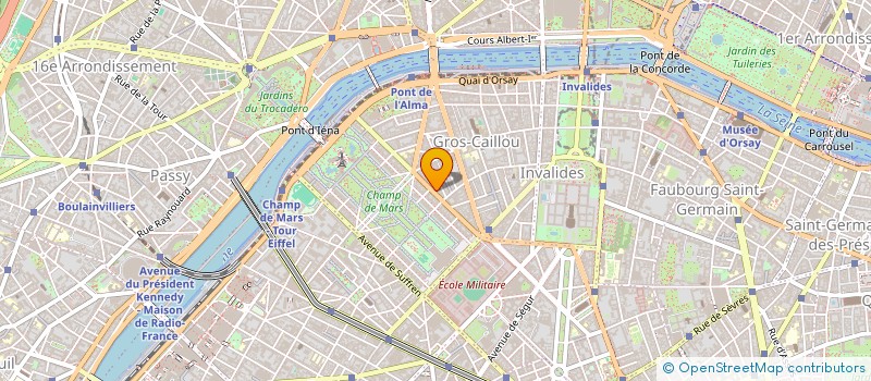 localisation de l'entreprise ASSOCIATION MAISON D'ACCUEIL I.C.N.D.L. à PARIS
