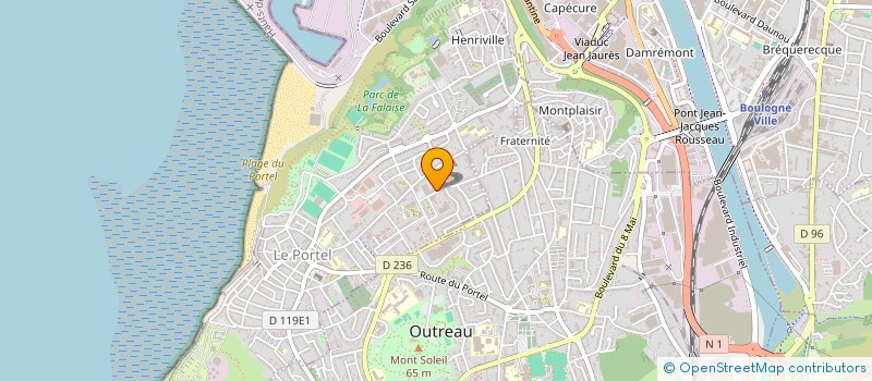 localisation de l'entreprise ASSOCIATION MAISON DE SANTE DE LE PORTEL (AMDSLP)  LE PORTEL