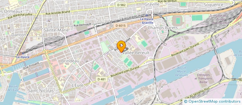 localisation de l'entreprise ASSOCIATION MAISON DE SANTE FELIX EBOUE à LE HAVRE