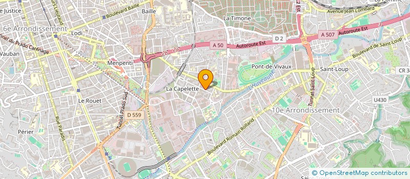 localisation de l'entreprise ASSOCIATION MAISON DES RAPATRIES à MARSEILLE