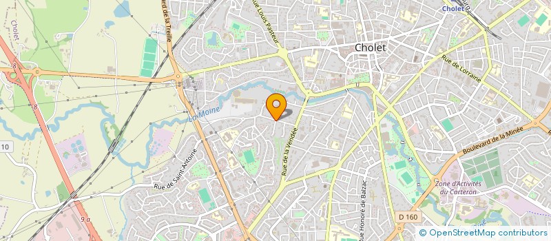 localisation de l'entreprise ASSOCIATION, MAISON TROTTINETTE à CHOLET