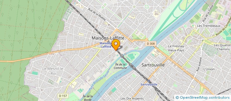 localisation de l'entreprise ASSOCIATION MAISONNIENNE MULTI SERVICES à MAISONS-LAFFITTE