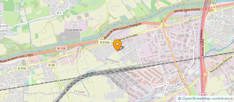 localisation de l'entreprise ASSOCIATION MAISONS D'ALLIANCE à PERPIGNAN