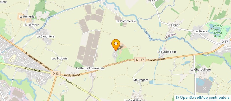 localisation de l'entreprise ASSOCIATION MAITRISE DE LA TRINITE DE MACHECOUL  MACHECOUL-SAINT-MEME