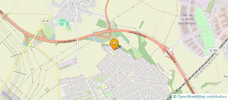 localisation de l'entreprise ASSOCIATION MAJJIK  GOUSSAINVILLE