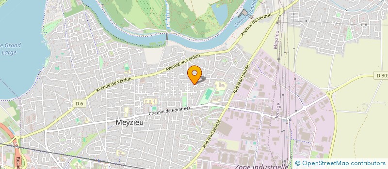 localisation de l'entreprise ASSOCIATION MAJOLANE ARMENIENNE POUR LA SOLIDARITE ET LA CULTURE  MEYZIEU