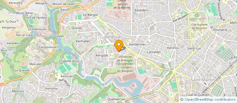 localisation de l'entreprise ASSOCIATION MALAIKA DE BREST à BREST