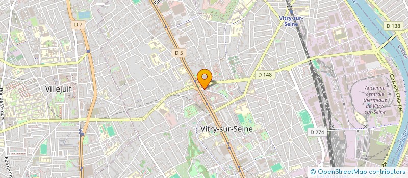 localisation de l'entreprise ASSOCIATION MALANGEOIS COEUR ET ESPOIR DU MONDE à VITRY-SUR-SEINE