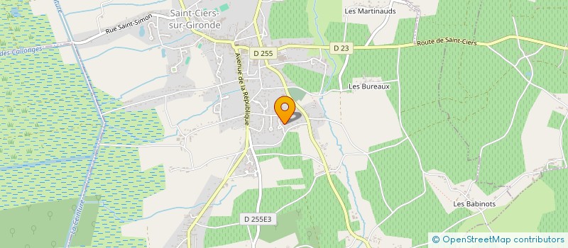 localisation de l'entreprise ASSOCIATION MALICES PETITE ENFANCE à ETAULIERS