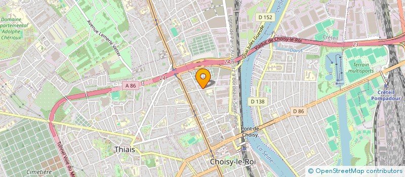 localisation de l'entreprise ASSOCIATION MALIENNE DE SOLIDARITE POUR LE DEVELOPPEMENT PLUS à CHOISY-LE-ROI