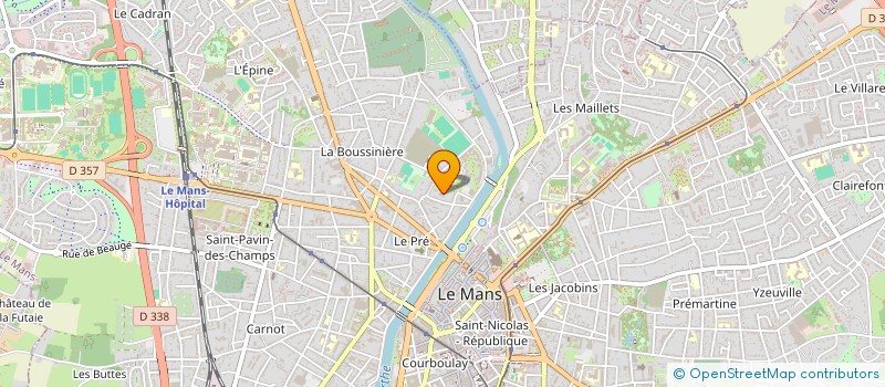localisation de l'entreprise ASSOCIATION MALIENNE POUR L'IMMIGRATION EN FRANCE, L'AIDE AUX INDIGENTS ET AU CO-DEVELOPPEMENT DU MALI  LE MANS