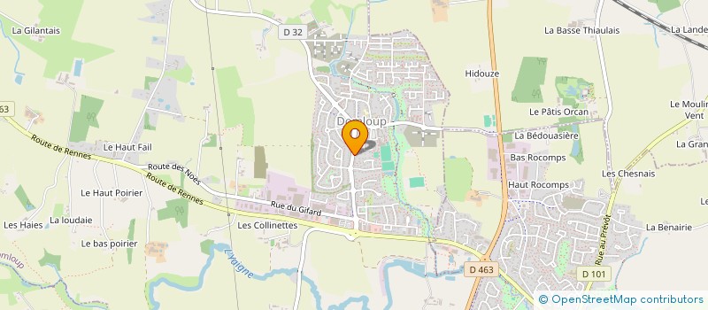 localisation de l'entreprise ASSOCIATION MALUFAKATASI  DOMLOUP