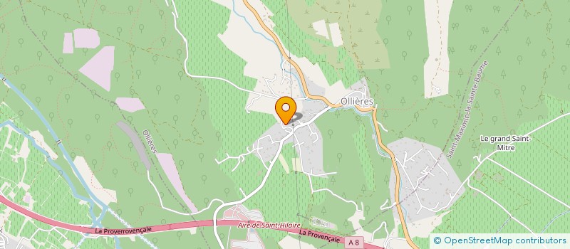localisation de l'entreprise ASSOCIATION MAM AU PAYS DES MERVEILLES à OLLIERES