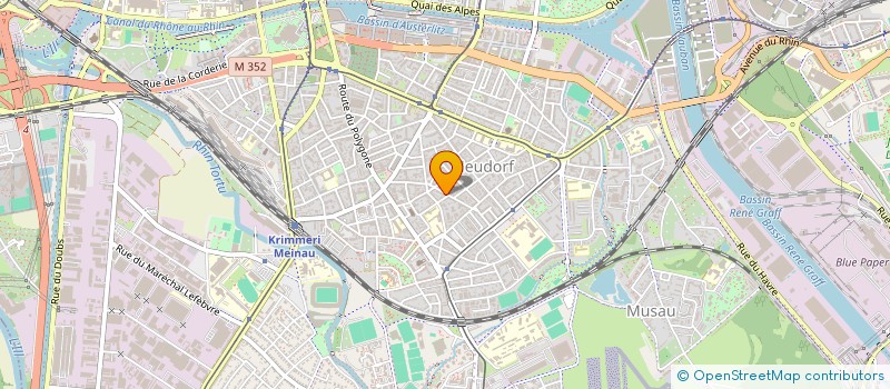 localisation de l'entreprise ASSOCIATION MAMA à STRASBOURG