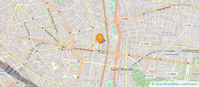 localisation de l'entreprise ASSOCIATION MAMIE BOYINGTON  PARIS