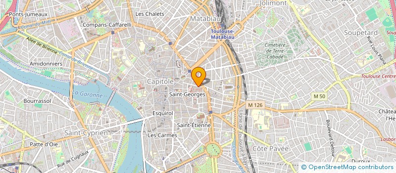 localisation de l'entreprise ASSOCIATION MANAGER DE SPECTACLE à TOULOUSE