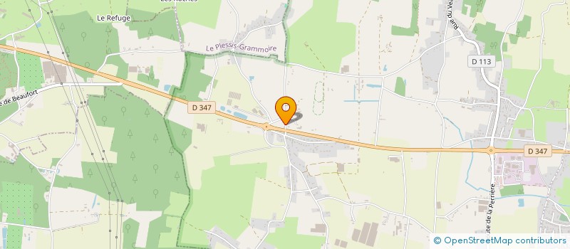 localisation de l'entreprise ASSOCIATION MANAMA  LOIRE-AUTHION