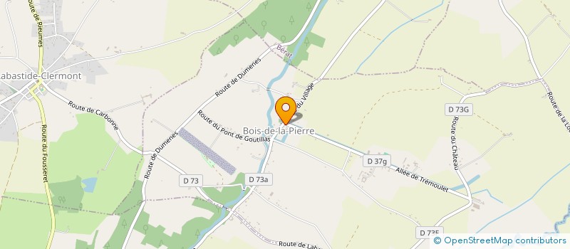 localisation de l'entreprise ASSOCIATION MANAO-AN DE CARBONNE  CARBONNE