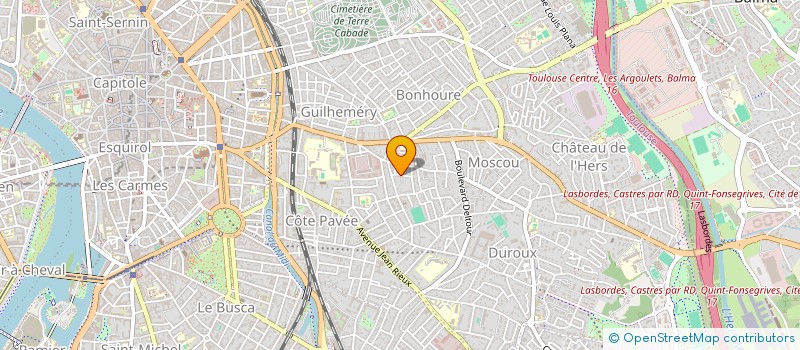 localisation de l'entreprise ASSOCIATION MANDARINE à TOULOUSE