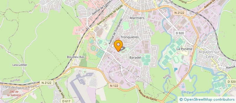 localisation de l'entreprise ASSOCIATION MANGO à AURILLAC