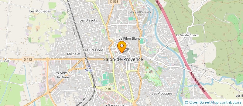 localisation de l'entreprise ASSOCIATION MANIFESTATIONS A THEME  SALON-DE-PROVENCE