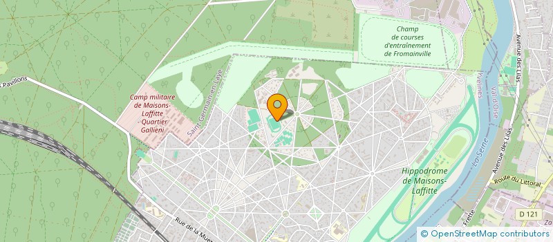 localisation de l'entreprise ASSOCIATION MANSONIENNE DE MUSCULATION à MAISONS-LAFFITTE