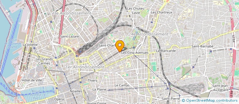 localisation de l'entreprise ASSOCIATION MANUFACTO à MARSEILLE