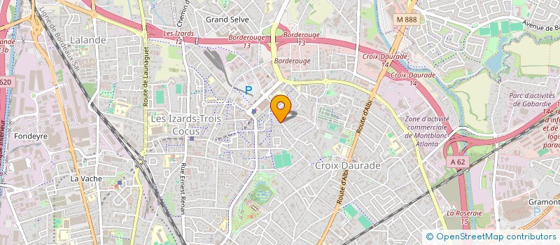 localisation de l'entreprise ASSOCIATION MANYFACTUR à TOULOUSE