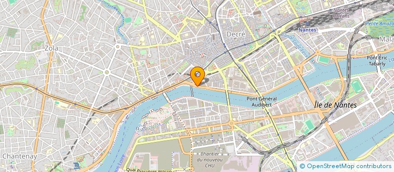 localisation de l'entreprise ASSOCIATION MAO HUDIE  NANTES