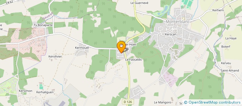 localisation de l'entreprise ASSOCIATION MAOHI SUNRISE  MONTERBLANC