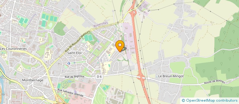 localisation de l'entreprise ASSOCIATION MAOREMASSIWA à POITIERS