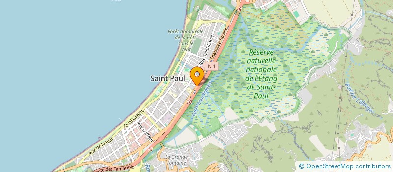 localisation de l'entreprise ASSOCIATION MAPERINE à SAINT-PAUL