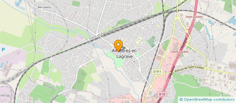 localisation de l'entreprise ASSOCIATION MARAIS DESSECHEURS à AMBARES-ET-LAGRAVE