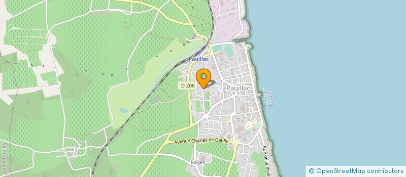 localisation de l'entreprise ASSOCIATION MARAIS LAFITTE  PAUILLAC