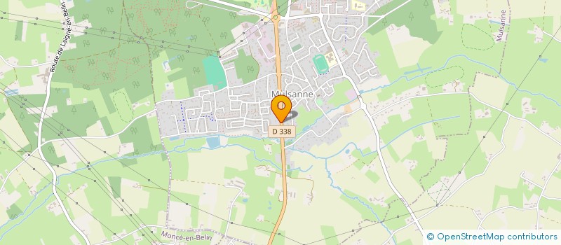 localisation de l'entreprise ASSOCIATION MARATHON'MANS  MULSANNE