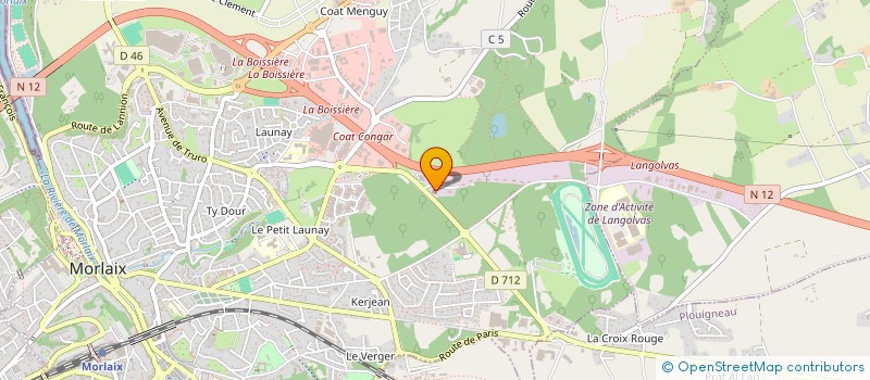 localisation de l'entreprise ASSOCIATION MARCHE POUR JESUS BREST à MORLAIX