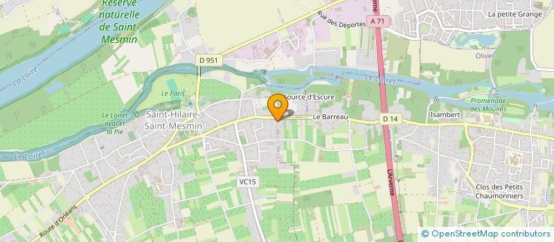 localisation de l'entreprise ASSOCIATION MARCHING-BAND GALAXY  ORLEANS
