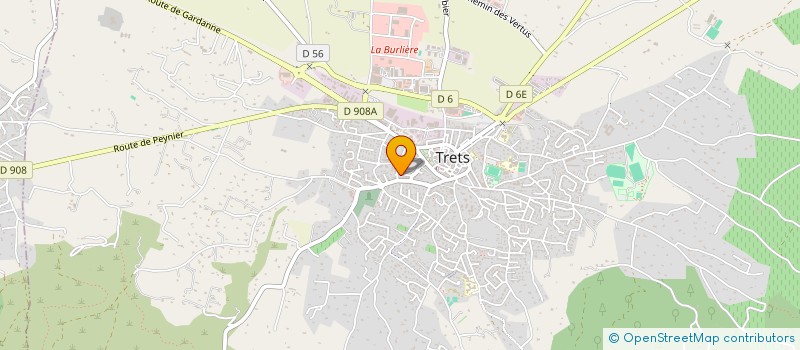 localisation de l'entreprise ASSOCIATION MARCO TEAM à TRETS