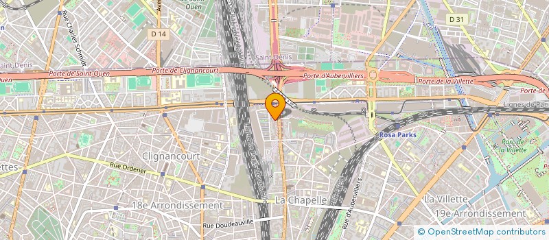 localisation de l'entreprise ASSOCIATION MAREGANKUNDA POUR L'ACTION SOCIALE  PARIS 18