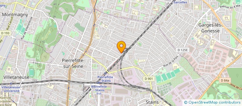 localisation de l'entreprise ASSOCIATION MAREGANKUNDA POUR LA PROMOTION DE LA CULTURE DE L'EDUCATION ET DE LA RECHERCHE à STAINS