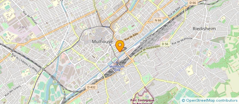 localisation de l'entreprise ASSOCIATION MARGUERITE SINCLAIR à MULHOUSE